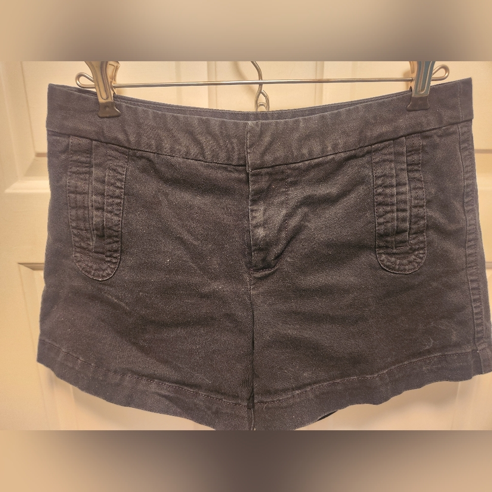 Gap Black Denim Stretch Short Shorts Size 2